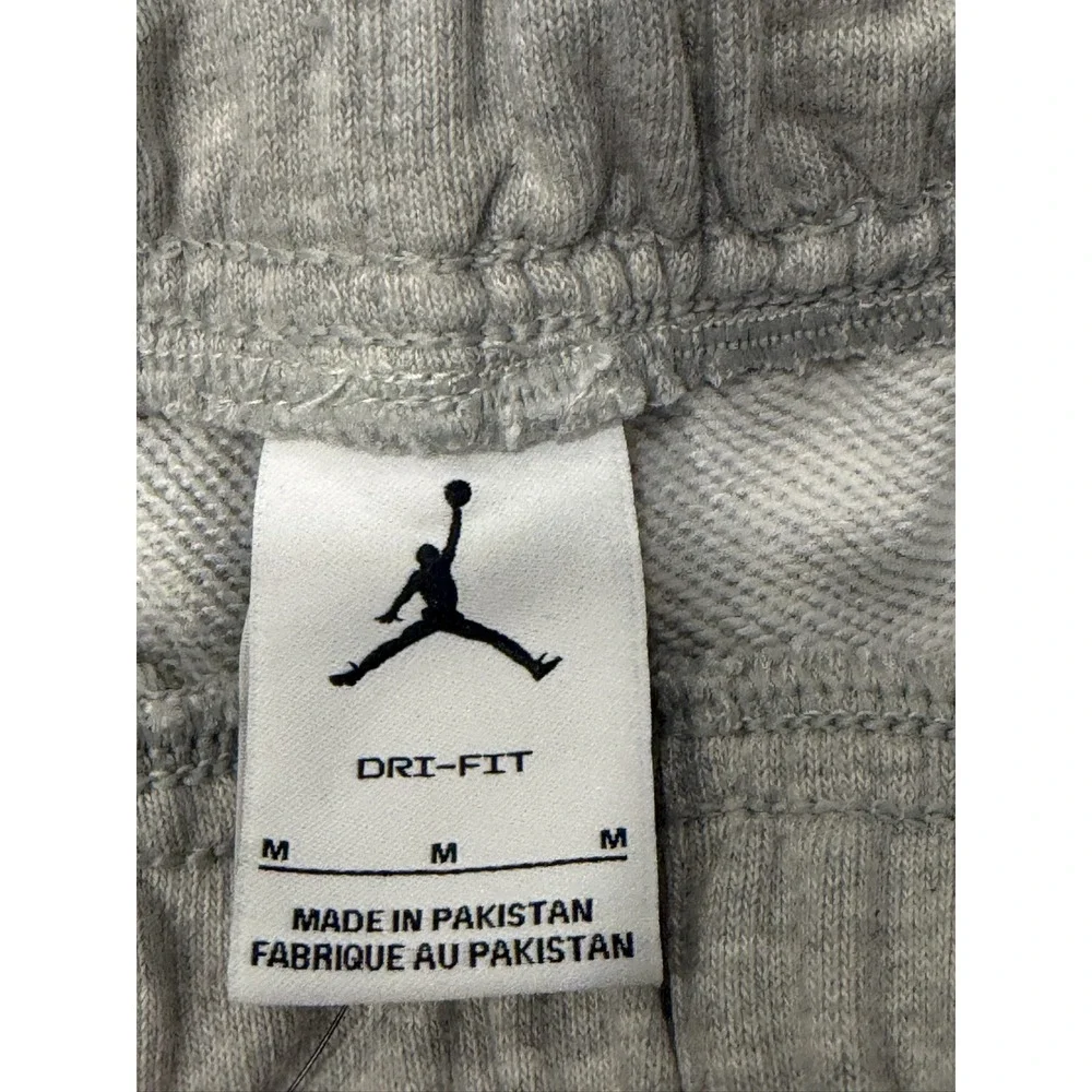 Jordan Sport Crossover Fleece Sweatpants Mens M Grey Dri-FIT Activewear